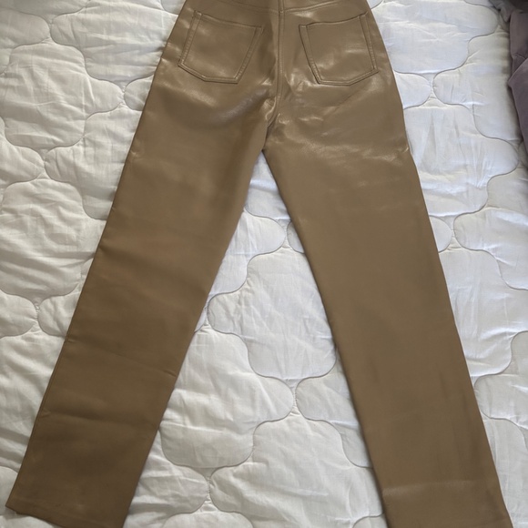 Aritzia Melina Vegan Leather Pants - Picture 2 of 5